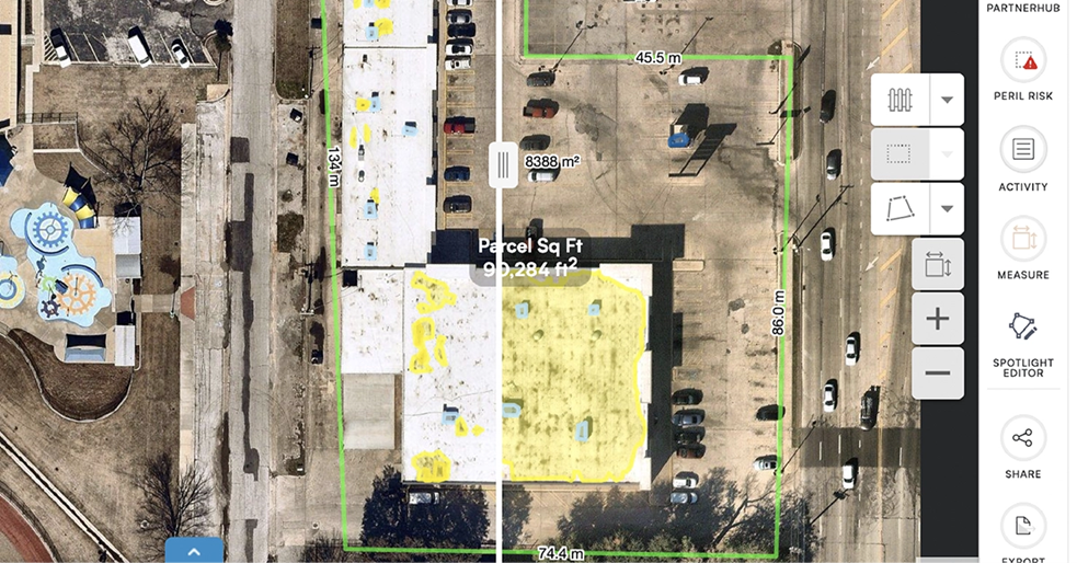 Imagen satélital Parcel Sq Ft 00, 284 ft2