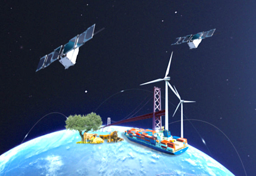 Satelites en el espacio