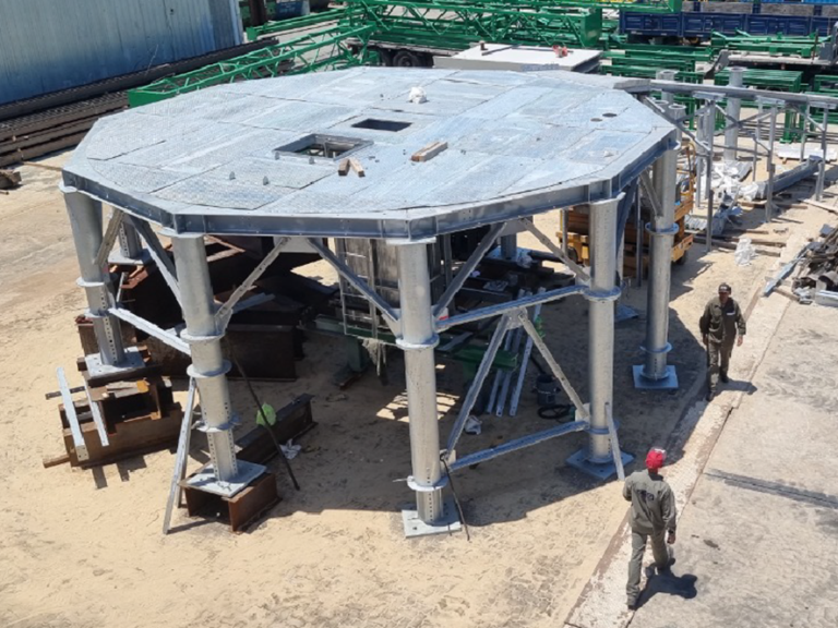 CONAE avanza en la puesta en marcha de su estación terrena en la Antártida