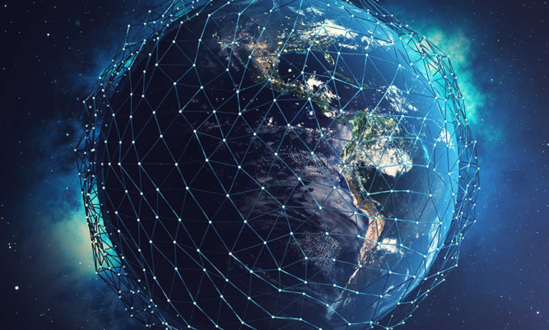 Planeta tierra y satélites