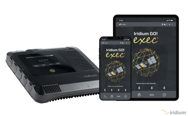 dispositivo de conectividad off-the-grid de IRIDIUM
