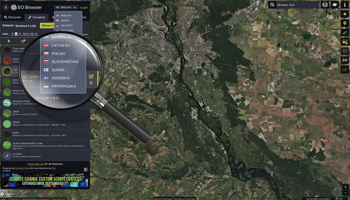 Imagen satelital