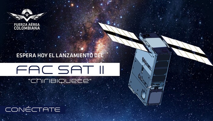 Lanzamiento Fac Sat 2 "chiribiquete"