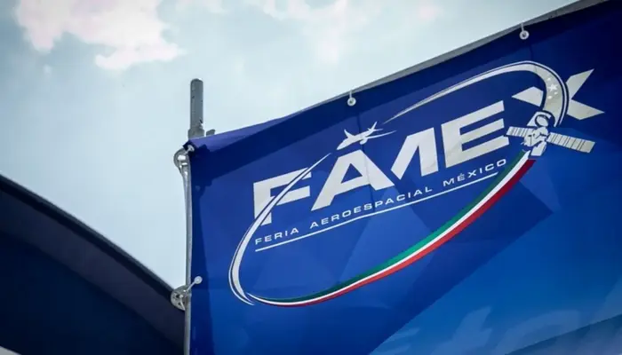 Cartel Famex Feria Aeroespacial México