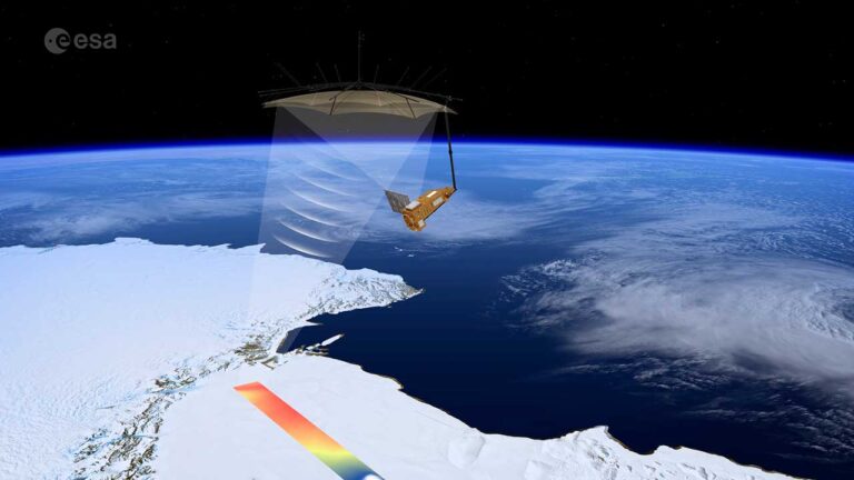 Recreación del funcionamiento del satélite Biomass