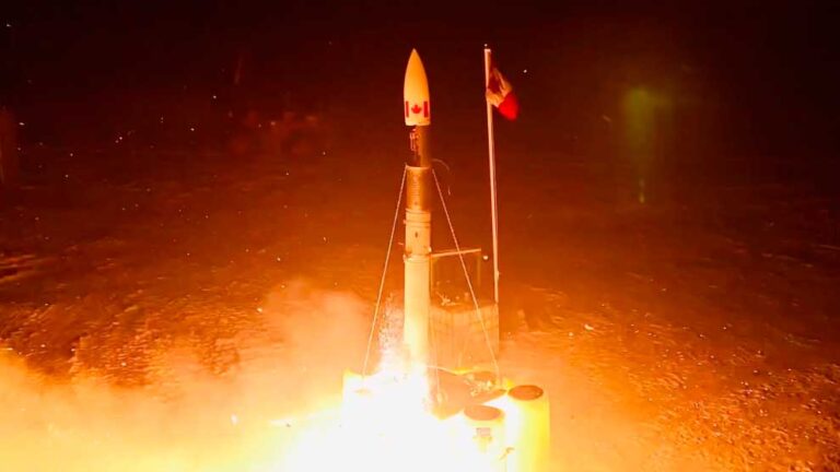 Canadá inaugura la construcción del Atlantic Spaceport Complex, su primera base de lanzamientos comerciales hacia el espacio.