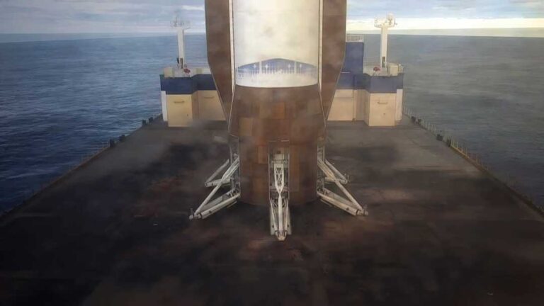 New Glenn aterriza su primera etapa y envía a Marte las sondas ESCAPADE