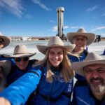 Blue Origin cruza la línea de Kármán con NS-37 y una tripulante usuaria de silla de ruedas