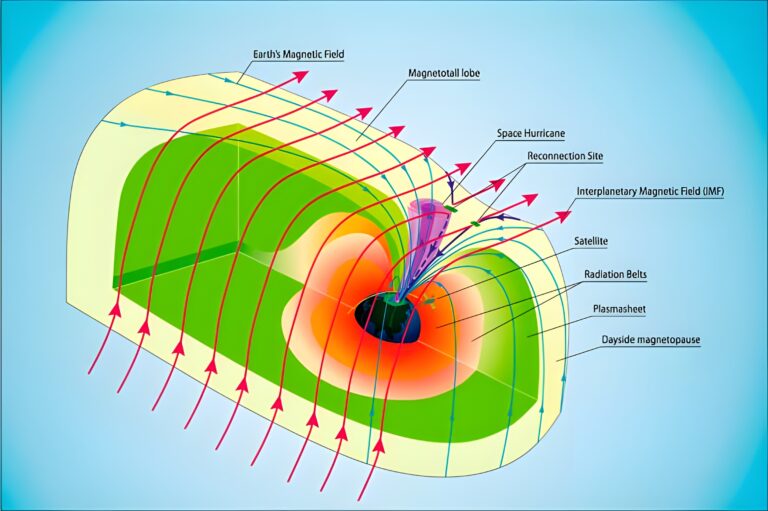 El fenómeno invisible de los huracanes en el espacio que impacta en la Tierra