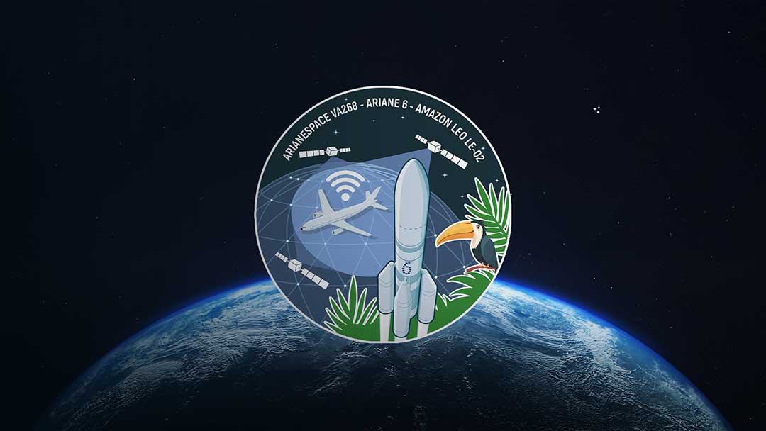 Ariane 6 VA268 despega desde Kourou con 32 satélites Amazon LEO