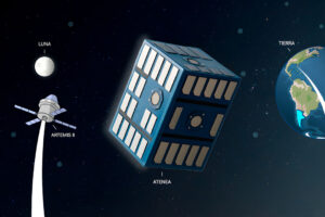 ATENEA llevó a la Argentina al regreso tripulado de la NASA hacia la Luna