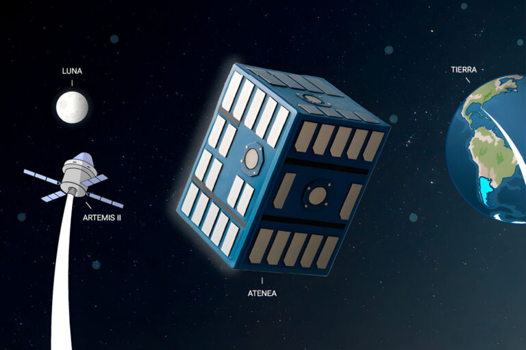 ATENEA llevó a la Argentina al regreso tripulado de la NASA hacia la Luna