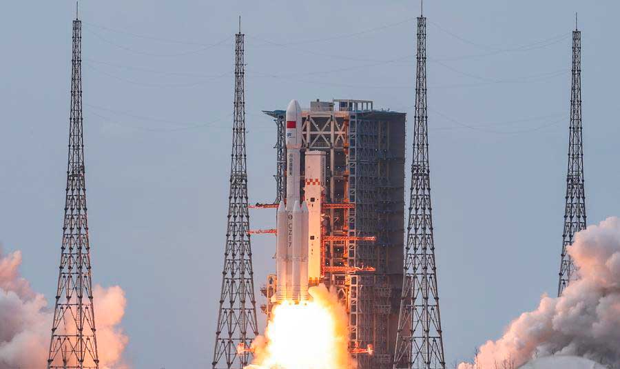 Tianzhou-10 lleva casi 7 toneladas a Tiangong y acopla en pocas horas